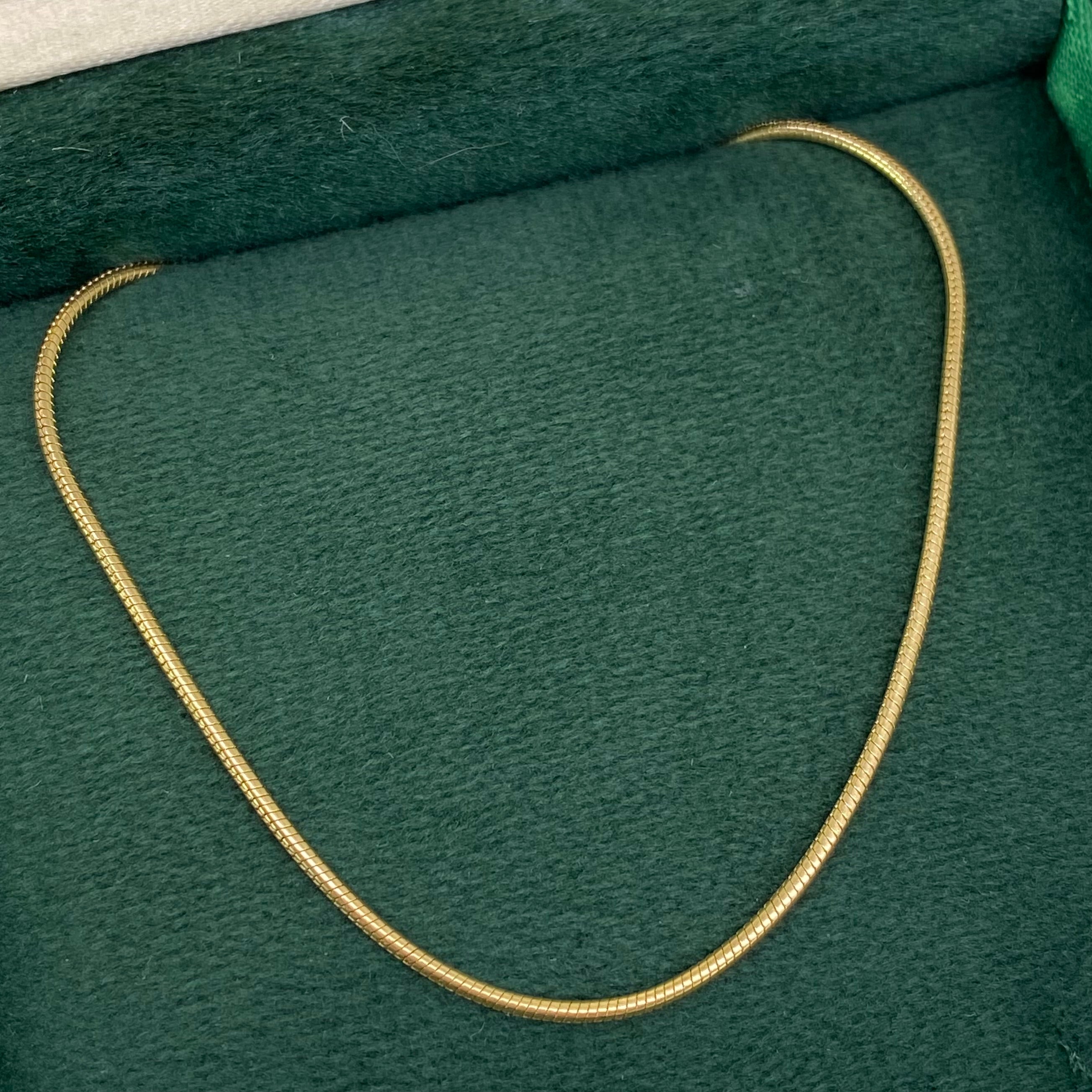 Cadena Cola De Ratón Oro amarillo 18k +3 / 8,02 Gr / 1,0 mm / 50 Cm ...