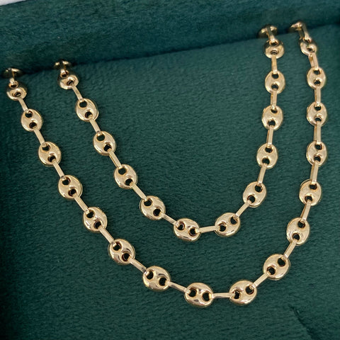 Cadena GC Oro amarillo 18k 5,88 Gr / 4 mm / 46 Cm
