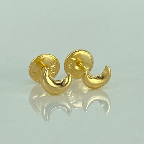 Topos Luna Oro amarillo 18k 0,47 Gr / 4,1 mm  *