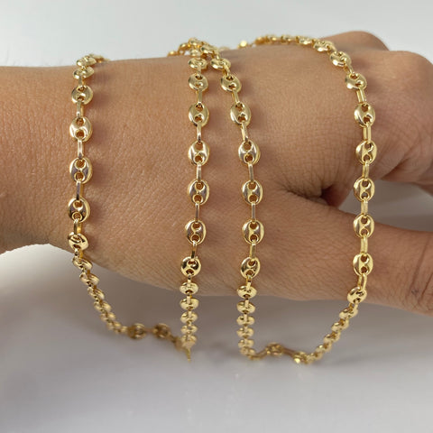 Cadena GC Oro amarillo 18k 4,14 Gr / 3,2 mm / 40 Cm *
