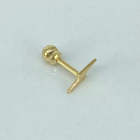 Piercing Rayo / Oro Amarillo 18k (Joya) / 0,25gr / 0.9cm / (Oreja)