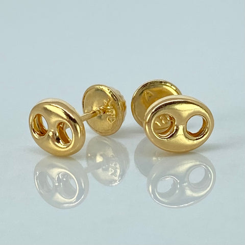 Topos GC Liso Oro amarillo 18k 0,6 Gr / 7 mm †