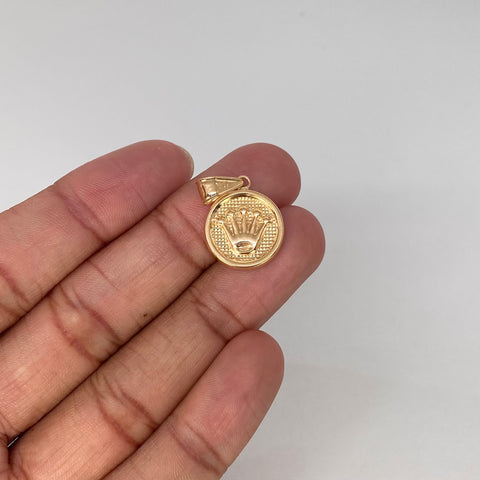 Dije Corona RX Oro amarillo 1,51 Gr / 2,8 Cm