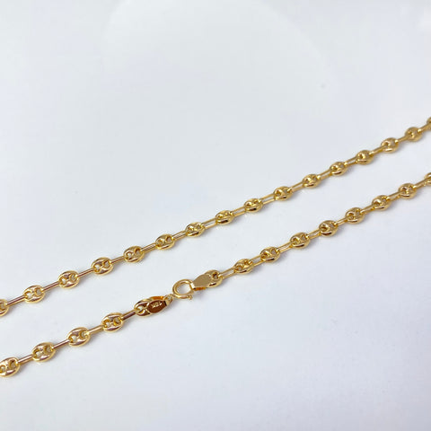 Cadena GC Oro amarillo 18k 5,18 Gr / 3 mm / 46 Cm †