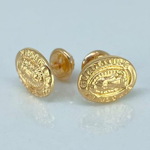 Topos Virgen Guadalupe Oro amarillo 0,9 Gr / 7,7 mm