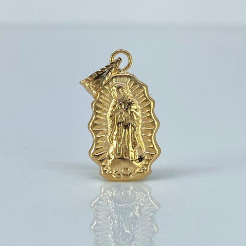 Dije Virgen Guadalupe Silueta Oro amarillo 1,02 Gr / 2,6 Cm
