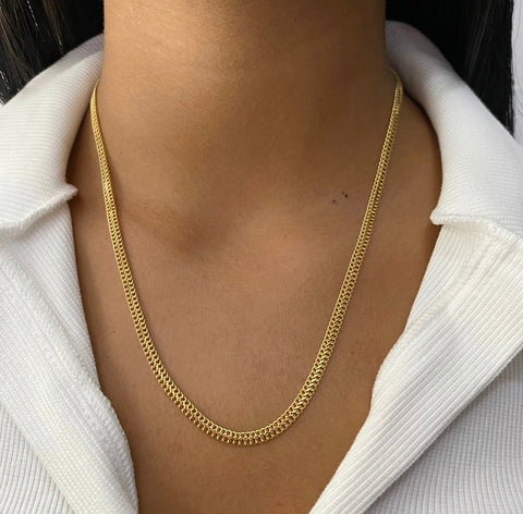 Cadena Italy Sedusa Oro amarillo 18k 4,95 Gr / 3,7 mm / 49,5 Cm *