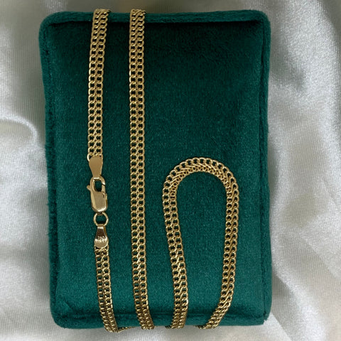 Cadena Italy Sedusa Oro amarillo 18k 5,09 Gr / 4 mm / 50 Cm