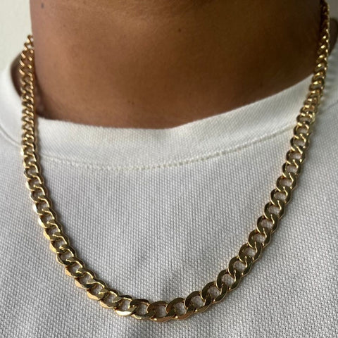 Cadena Cubana Oro Amarillo 18k 60cm 21,16gr