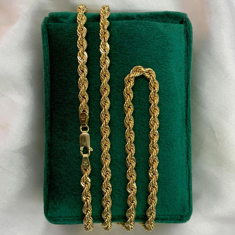 Cadena Italy Lazo Oro amarillo 18k +1 / 10,33 Gr / 4 mm / 60 Cm