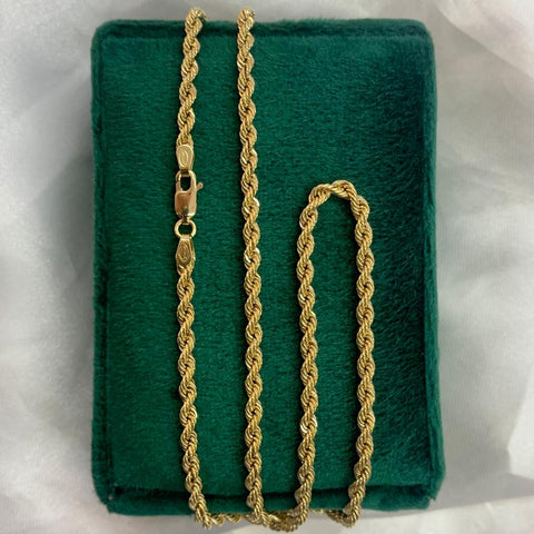 Cadena Italy Lazo Oro amarillo 18k +1 / 6,64 Gr / 3 mm / 45 Cm *