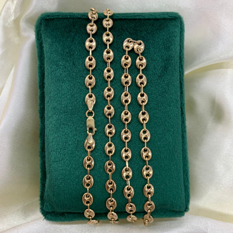 Cadena GC Oro amarillo 18k 8,58 Gr / 5 mm / 59 Cm *