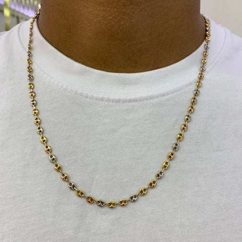Cadena GC Tres oros 18k 8,73 Gr / 5 mm / 63 Cm *