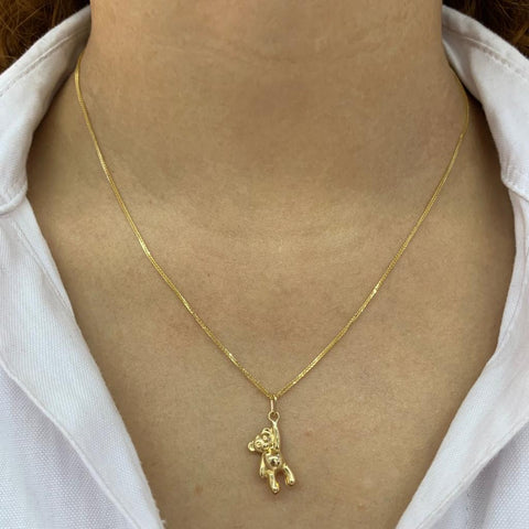 Cadena Italy Mini Franco Oro amarillo 18k 1,42 Gr / 1 mm / 46 Cm *