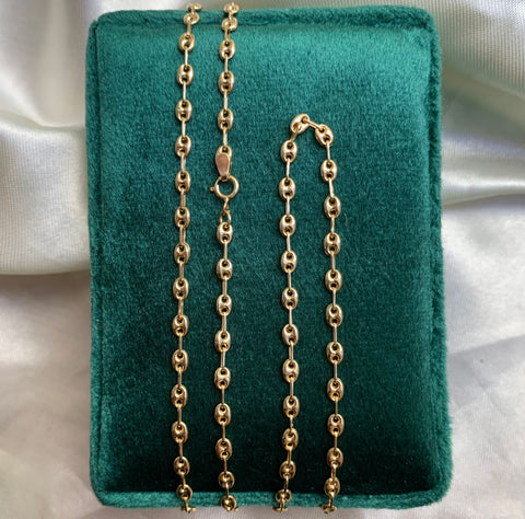 Cadena GC Oro amarillo 18k 3,47 Gr / 3 mm / 41,5 Cm *