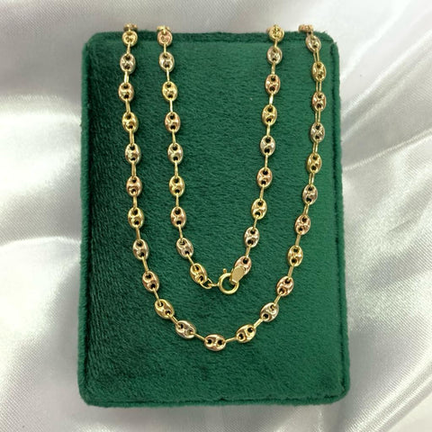 Cadena GC Tres oros 18k 6,32 Gr / 4 mm / 50 Cm *