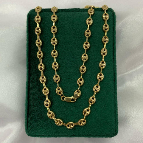 Cadena GC Oro amarillo 18k 11,12 Gr / 5 mm / 60 Cm *
