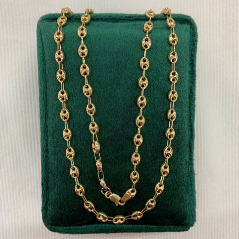 Cadena GC Oro amarillo 18k 8,00 Gr / 4 mm / 60 Cm *