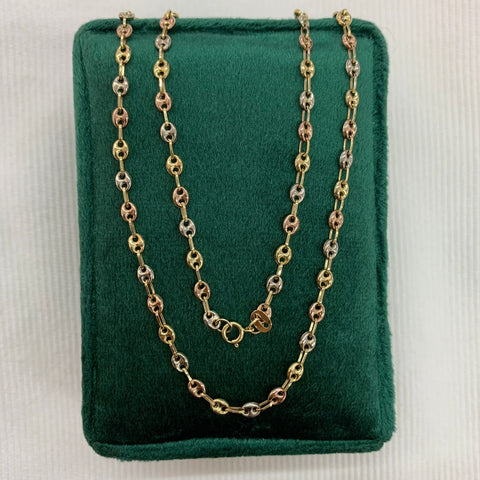 Cadena GC Tres oros 18k 5,23 Gr / 3,3 mm / 50 Cm *