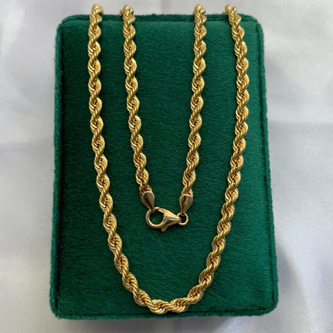 Cadena Italy Lazo Oro amarillo 18k +1 / 10,90 Gr / 3,7 mm / 60 Cm