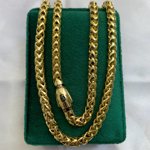 Cadena Italy Franco Monaco Oro amarillo 18k +4 / 33,06 Gr / 6,2 mm / 55 Cm *
