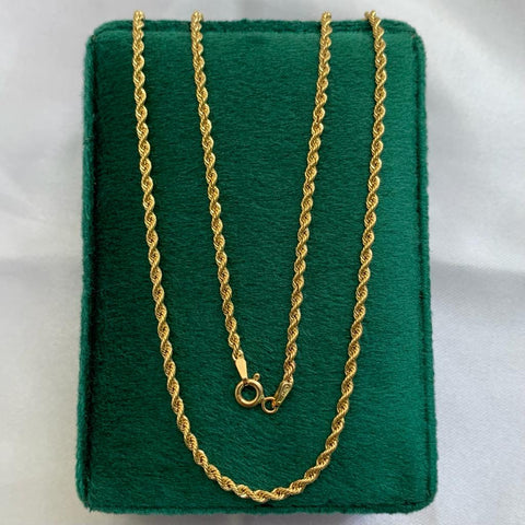 Cadena Italy Lazo Oro amarillo 18k +1 / 2,88 Gr / 2,1 mm / 50 Cm *