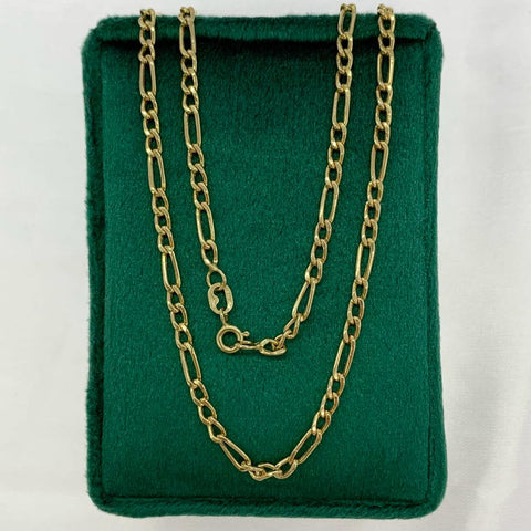 Cadena Italy  Tres Por Uno 3X1 CT Oro amarillo 18k 6,0 Gr / 3 mm / 45 Cm