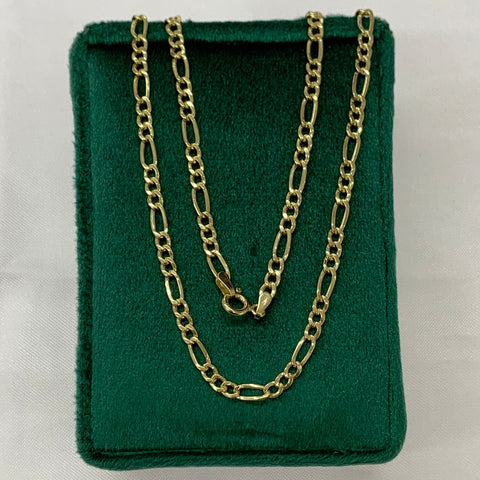 Cadena Italy 3x1 CT Oro amarillo 18k 4,57 Gr / 3,4 mm / 60 Cm
