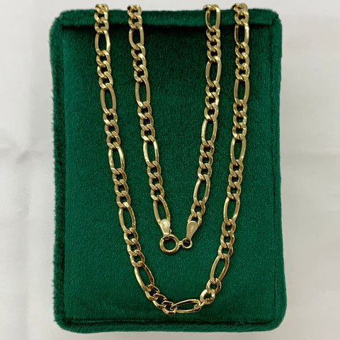 Cadena Italy 3x1 CT Oro amarillo 18k 7,17 Gr / 4,2 mm / 60 Cm *
