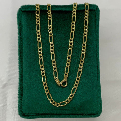 Cadena Italy 3x1 CT Oro amarillo 18k 4,64 Gr / 3,4 mm / 60 Cm *