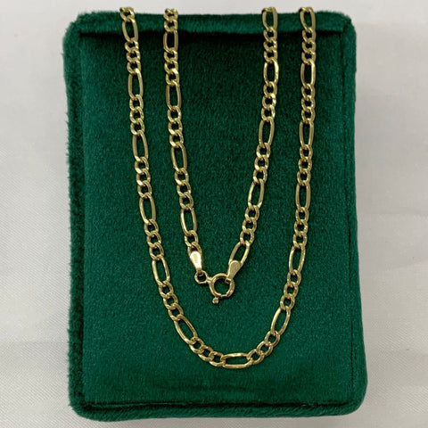 Cadena Italy 3x1 CT Oro amarillo 18k 4,54 Gr / 3,4 mm / 60 Cm *