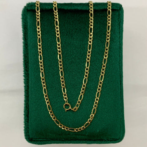Cadena Italy 3x1 CT Oro amarillo 18k 2,95 Gr / 2,8 mm / 60 Cm *