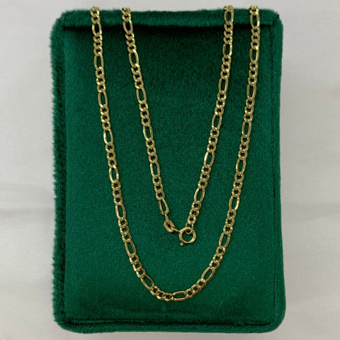 Cadena Italy 3x1 CT Oro amarillo 18k 3,02 Gr / 2,8 mm / 60 Cm