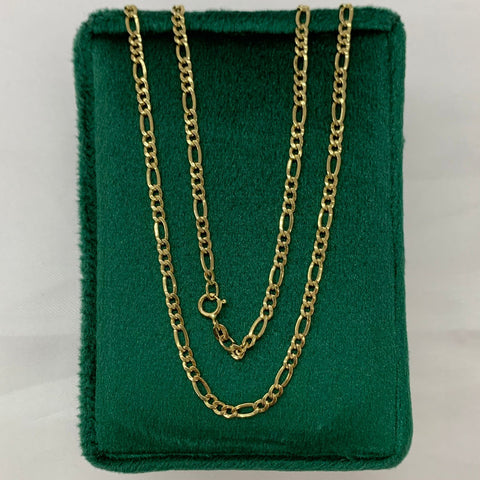 Cadena Italy 3x1 CT Oro amarillo 18k 2,29 Gr / 2,7 mm / 45 Cm *