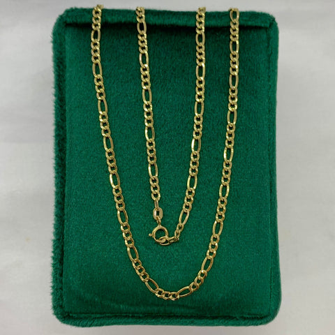 Cadena Italy 3x1 CT Oro amarillo 18k 2,32 Gr / 2,7 mm / 45 Cm