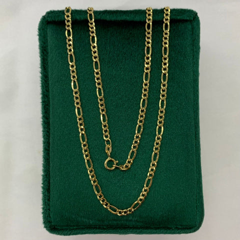 Cadena Italy 3x1 CT Oro amarillo 18k 3,02 Gr / 2,8 mm / 60 Cm