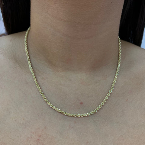 Cadena Italy Lazo Oro amarillo 18k +1 / 5,5 Gr / 2,8 mm / 60 Cm