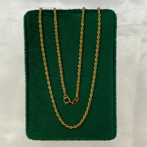Cadena Italy Lazo Oro amarillo 18k +1 / 2,05 Gr / 1,7 mm / 50 Cm *