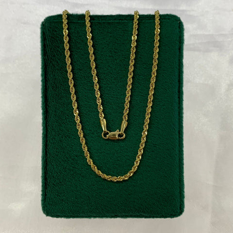 Cadena Italy Lazo Oro amarillo 18k +1 / 3,68 Gr / 2,0 mm / 60 Cm *