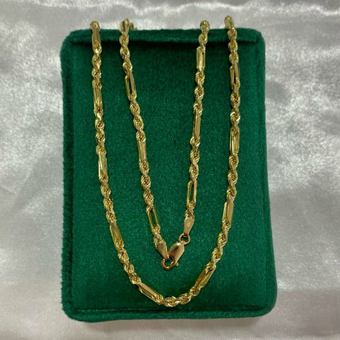 Cadena Italy Lazo Especial Diamantada Oro amarillo 18k +2 / 13,98 Gr / 2,7 mm / 50 Cm *