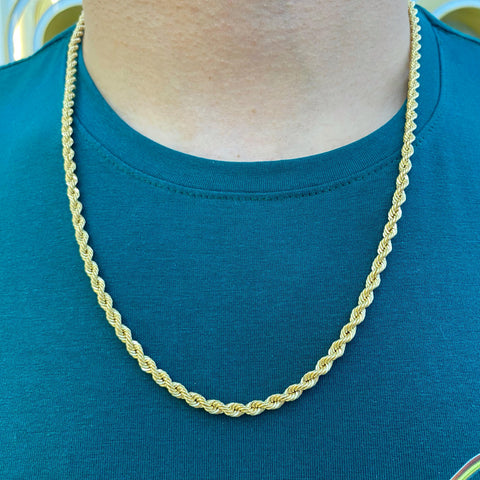 Cadena Italy Lazo Oro amarillo 18k +1 / 10,93 Gr / 3,7 mm / 60 Cm *