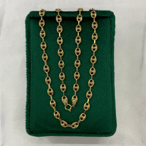 Cadena GC Diamantada Oro amarillo 18k 9,13 Gr / 4,7 mm / 60 Cm *