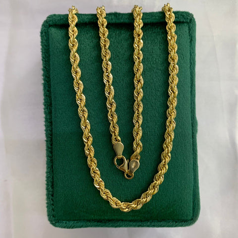Cadena Italy Lazo Oro amarillo 18k 10,36 Gr / 3,8 mm / 50 Cm *