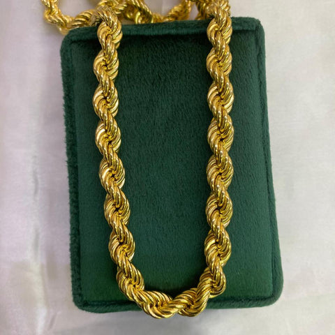 Cadena Italy Lazo Oro amarillo 18k +1 / 40 Gr / 7,7 mm / 65 Cm *