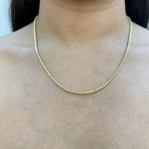 Cadena Italy Lazo Oro amarillo 18k +1 / 2,6 Gr / 2,1 mm / 45 Cm *