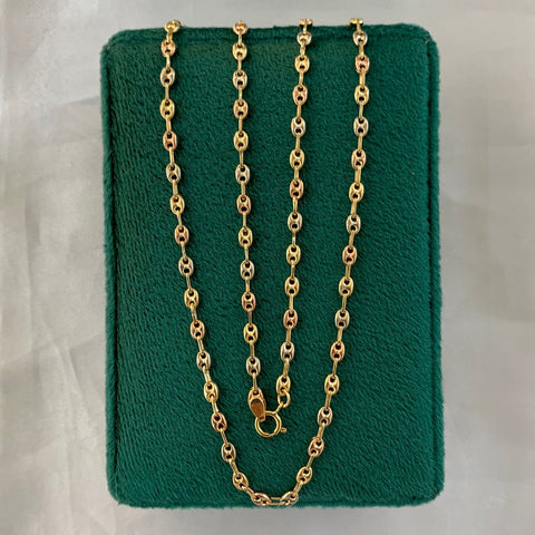 Cadena Baby GC Tres oros 18k 6,15 Gr / 2,9 mm / 60 Cm *