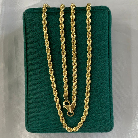 Cadena Italy Lazo Oro amarillo 18k +3 / 6,3 Gr / 3,2 mm / 45 Cm *