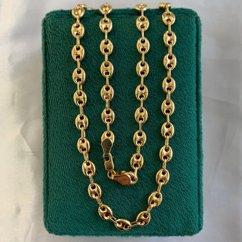 Cadena Eslabón Marino GC Oro amarillo 18k 12,15 Gr / 5,2 mm / 50 Cm *