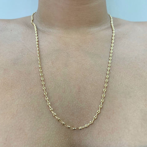 Cadena Baby GC Oro amarillo 18k 6 Gr / 2,8 mm / 60 Cm *