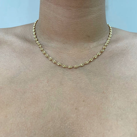 Cadena GC Oro amarillo 18k 6,30 Gr / 3,8 mm / 45 Cm *